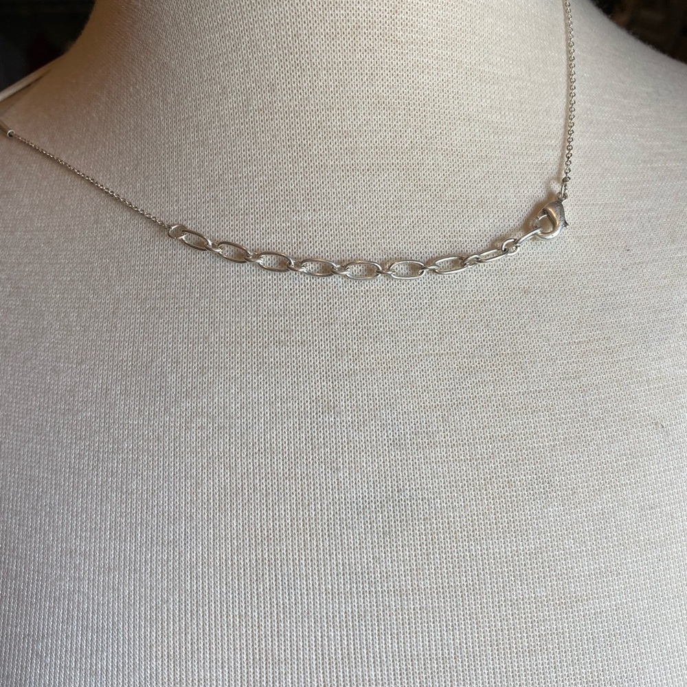 Silver necklace - Picture 2 of 2